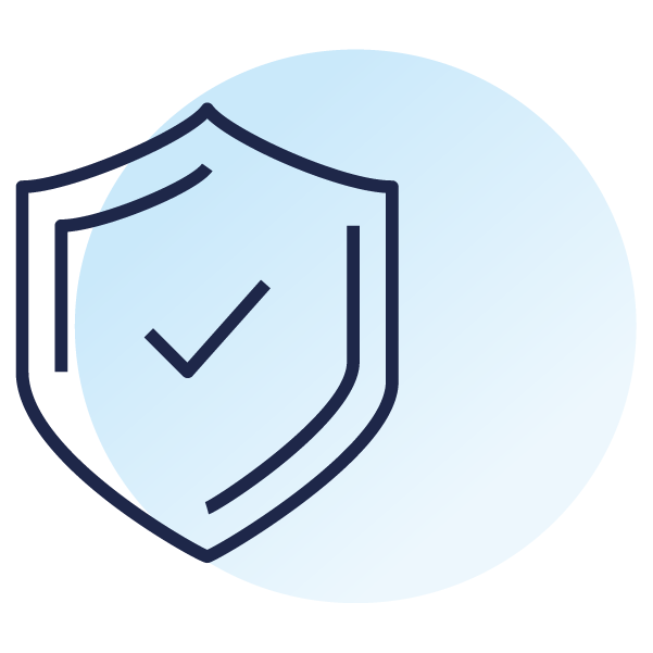 Icon of a safety shield 